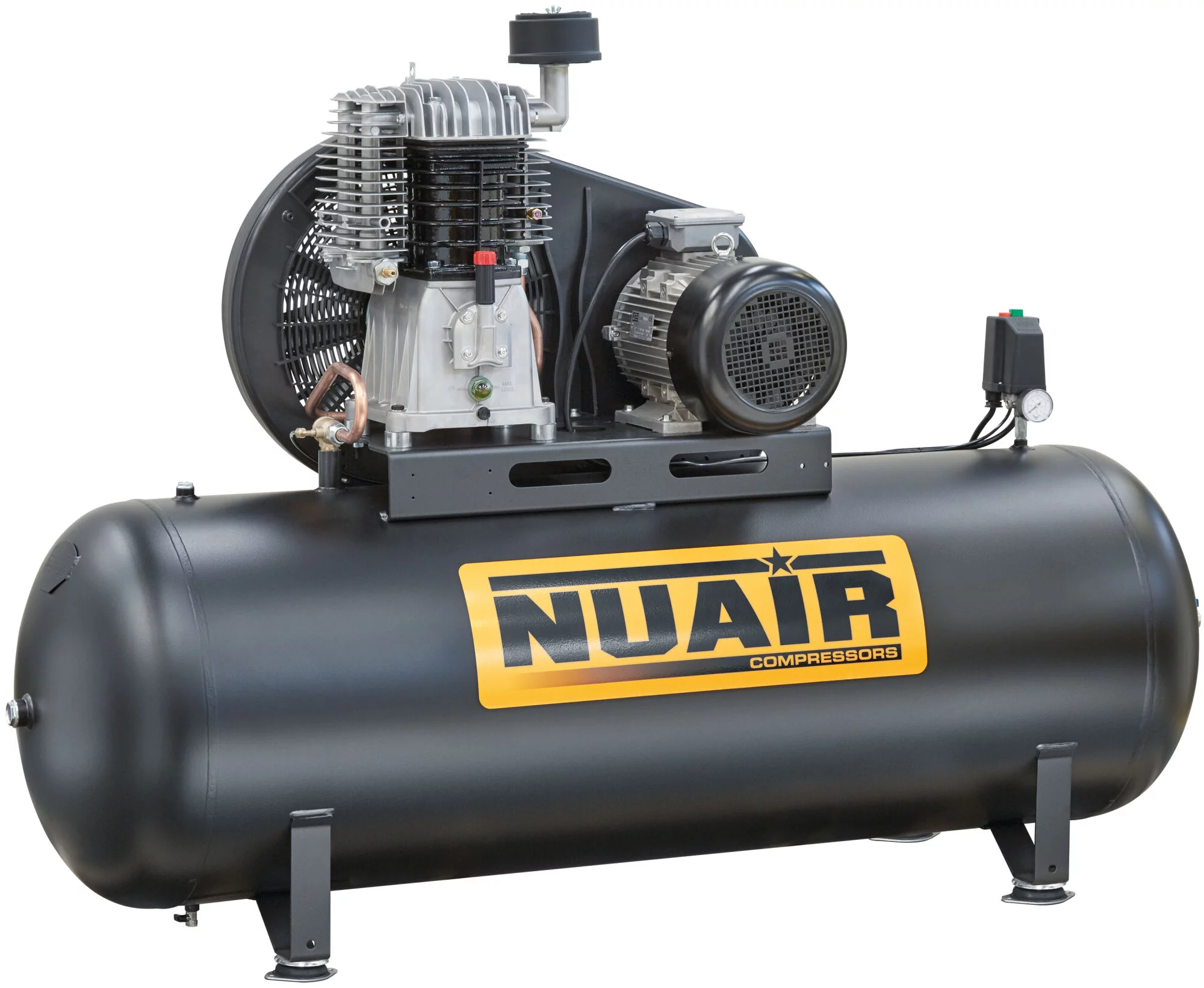 Kompresor olejowy tłokowy 500L 14bar 5,5kW 860l/min NuAir