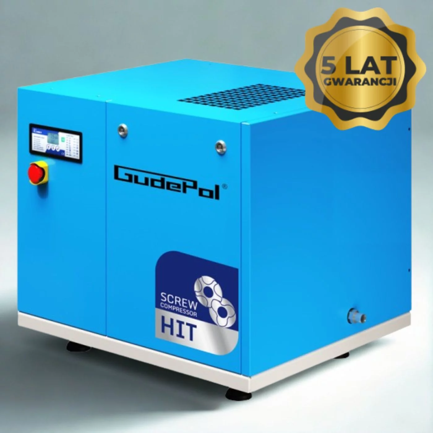 Kompresor śrubowy HIT-3G 3,0 kW 10 bar, 320 l/min GUDEPOL