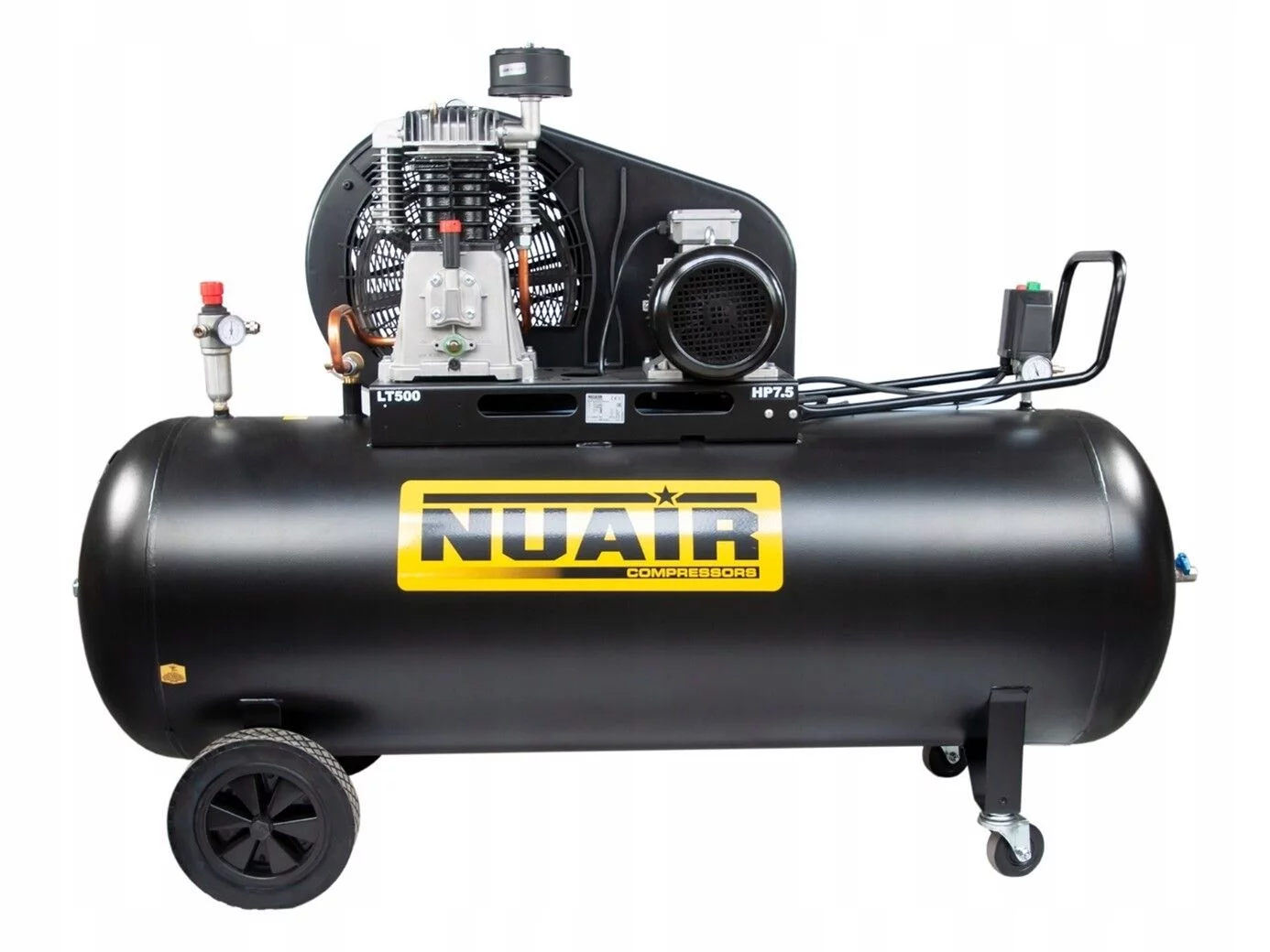 Kompresor olejowy tłokowy 500L 11bar 5,5kW 860l/min NuAir