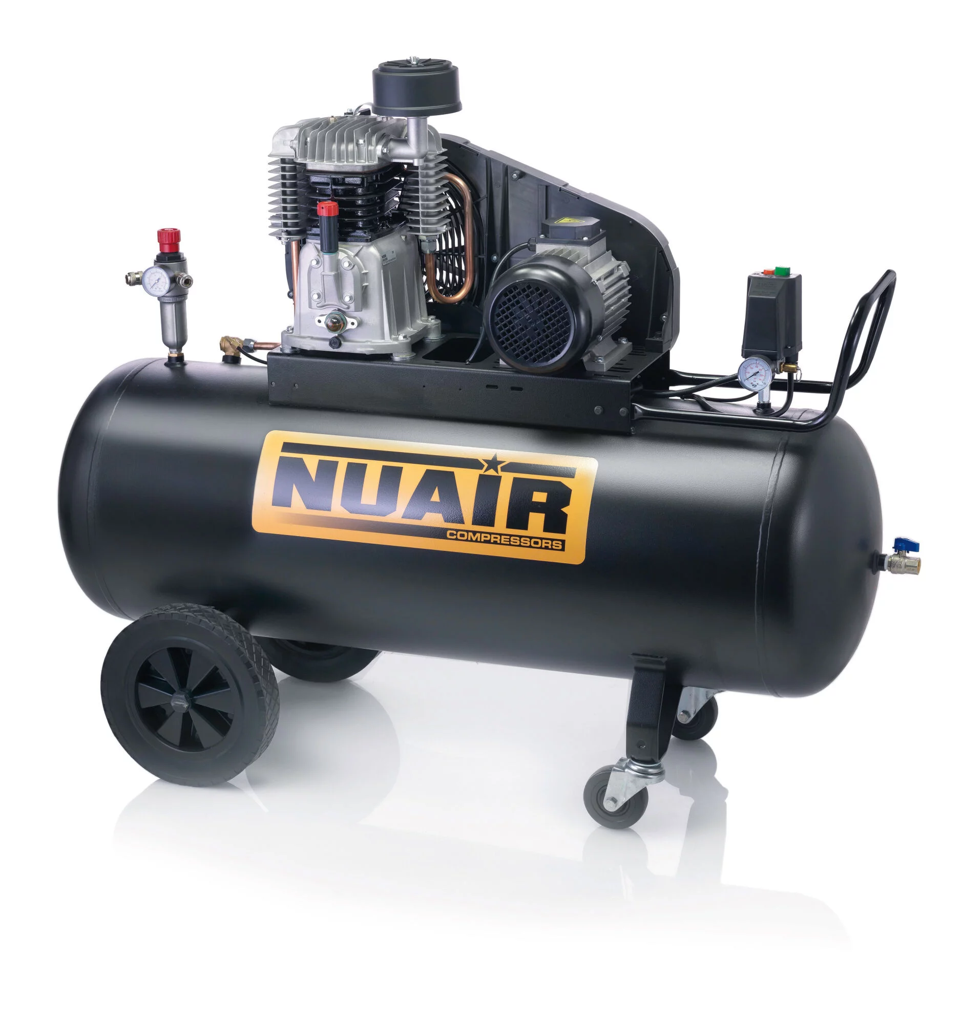 Kompresor olejowy tłokowy 270L 11bar 3kW 480l/min NuAir