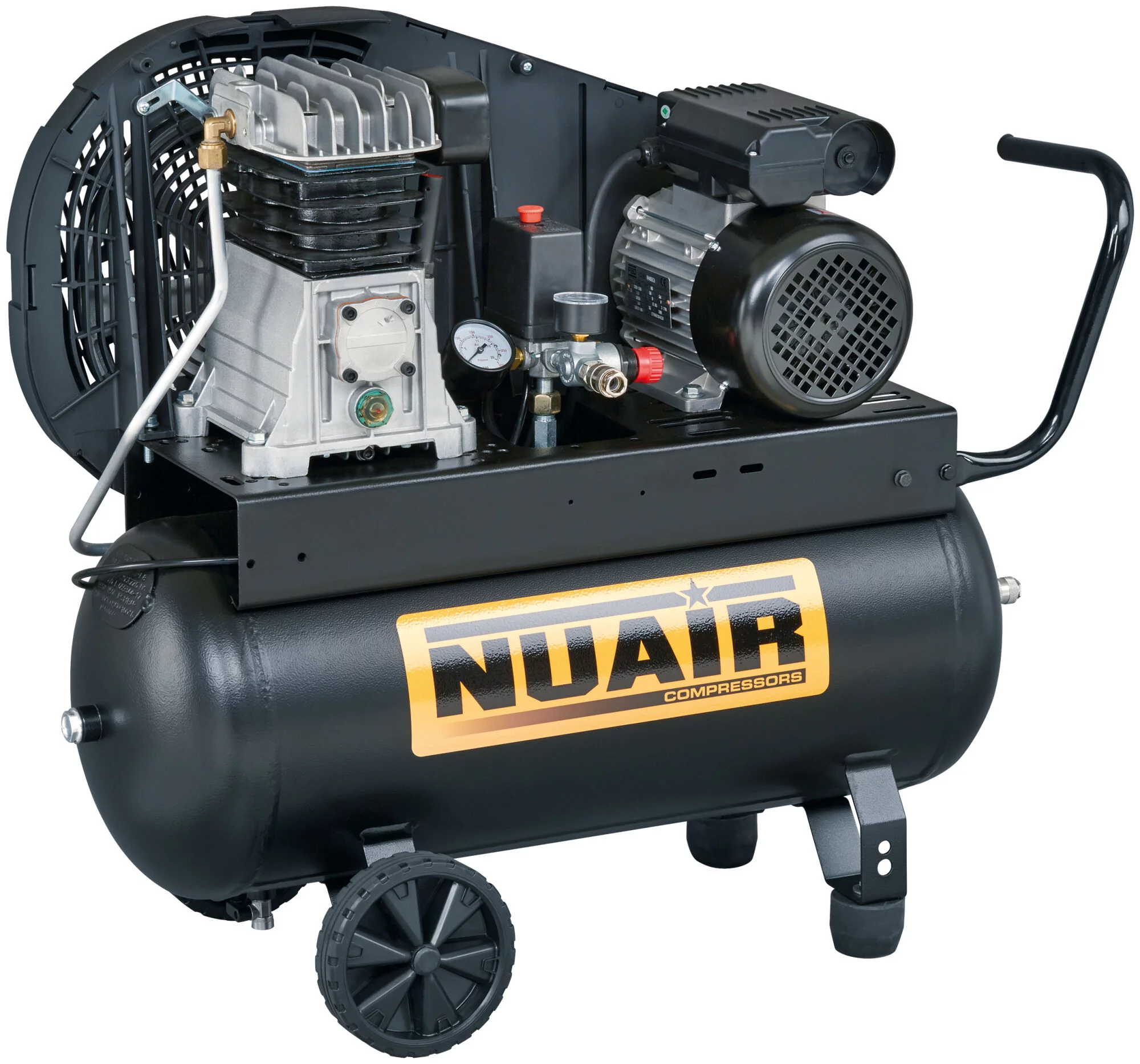 Kompresor olejowy tłokowy 50L 10 bar 1,5 kW 230V 255 l/min NuAir